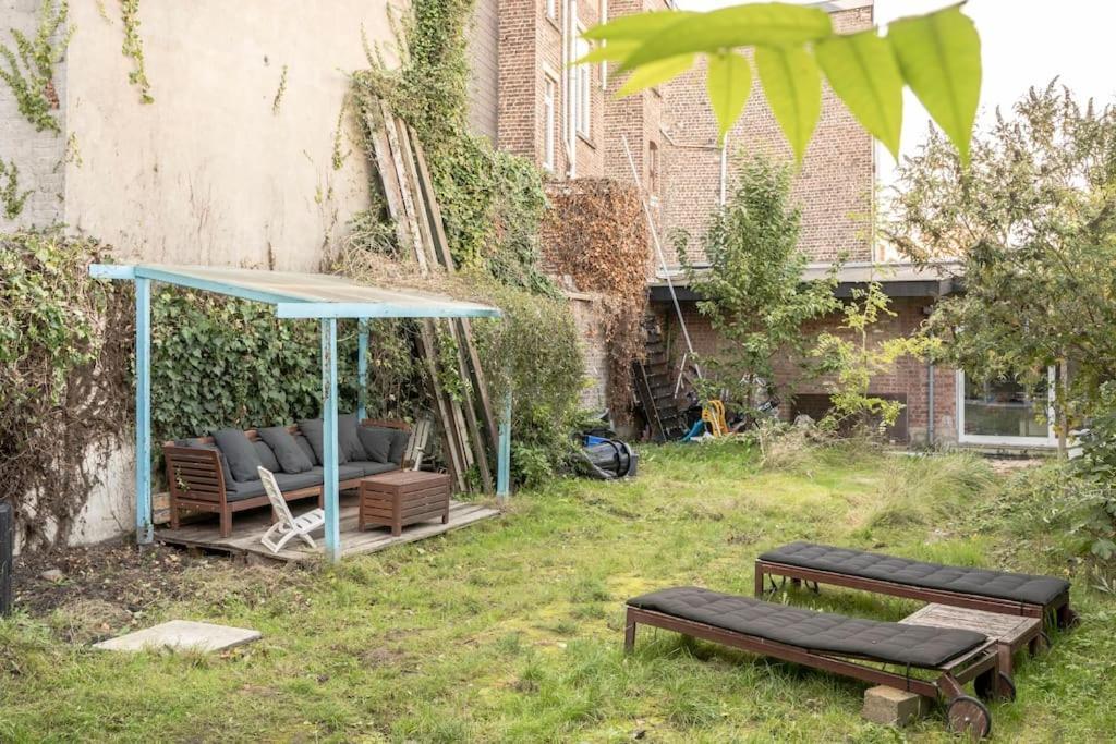 Mari'S: Multifunctional Shelter With Big Garden Villa Gent Ngoại thất bức ảnh